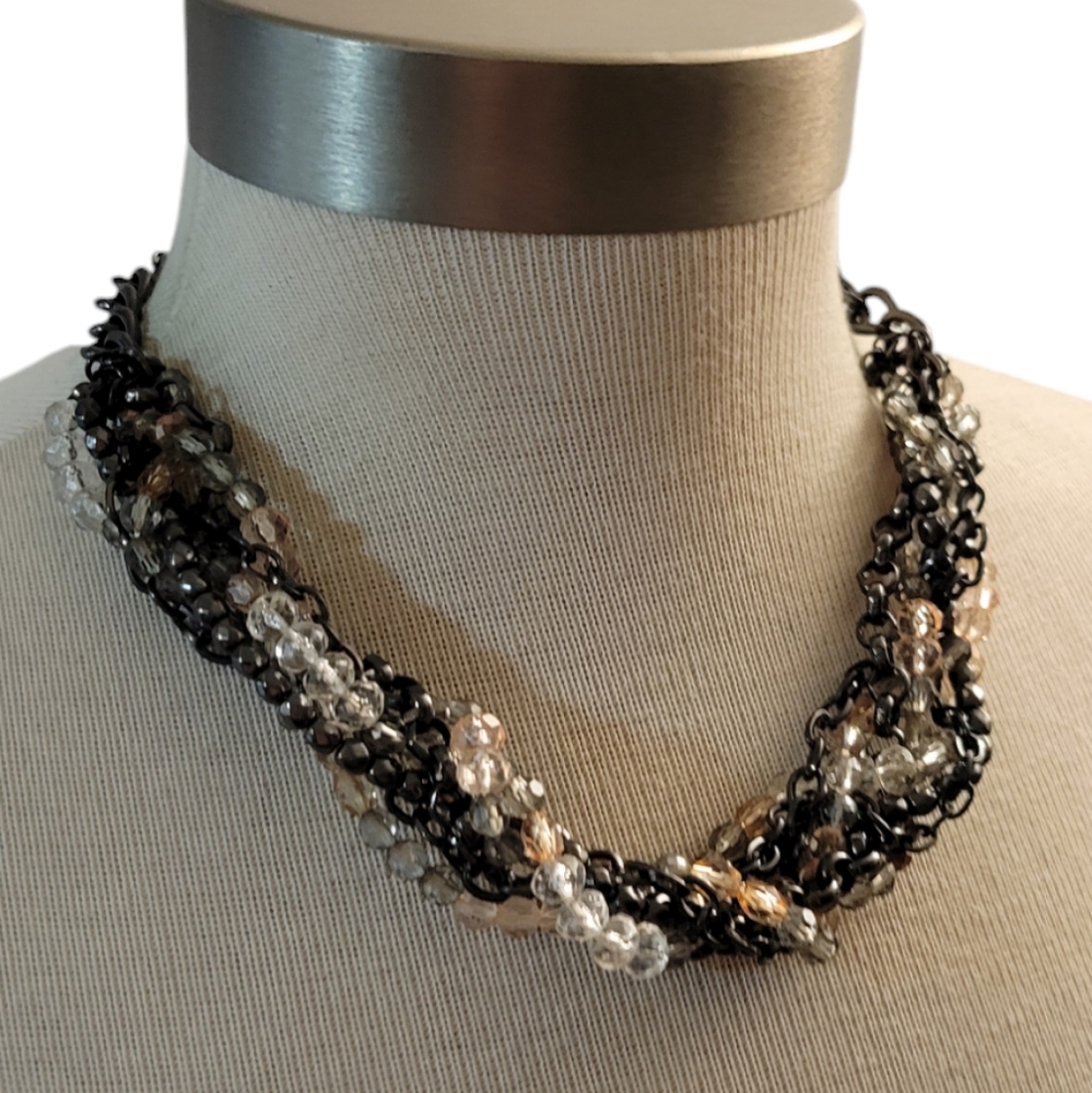 Multistrand Beaded Necklace